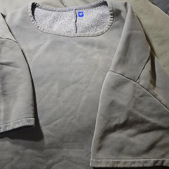 Yzy GAP Engineered by Balenciaga Fleece Yoke Tee Size XL Runs Very Big! - Picture 1 of 2